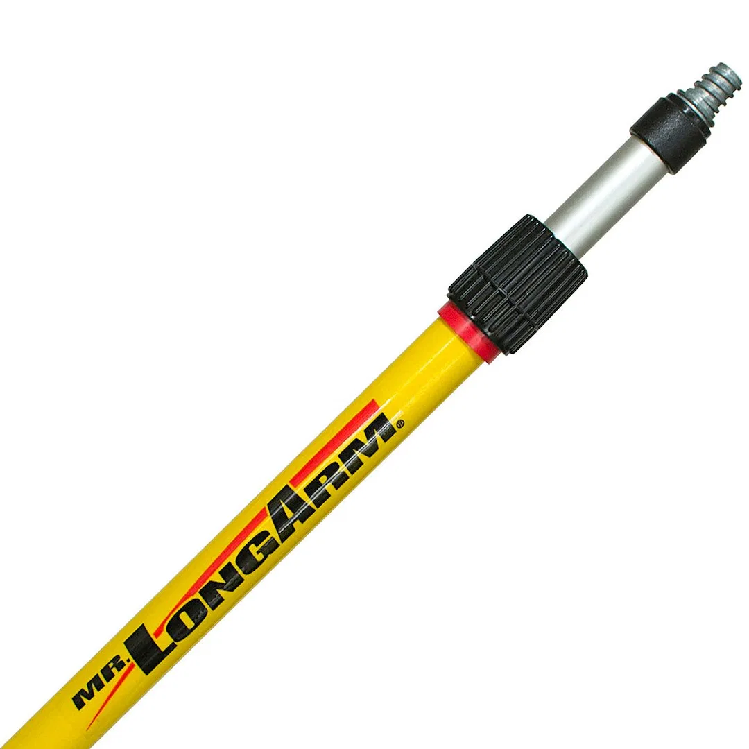2408 – MR. LONGARM Extension Handle, Used With Standard Threaded Tools/ Flow-Thru Cleaning Brushes Extendable 4-1/4 T...